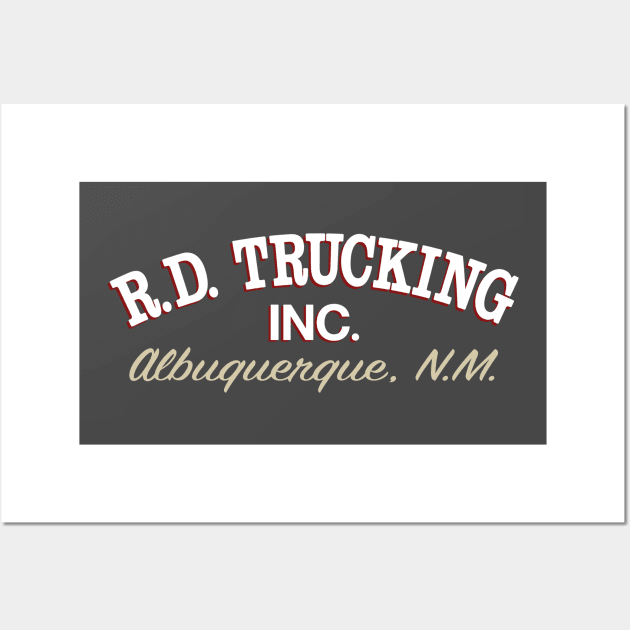 R.D. Trucking Wall Art by JCD666